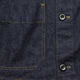 Nepped Denim Shirt Jacket - Rinse - Alex Mill - STAG Provisions - Outerwear - Shirt Jacket