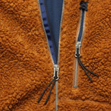 Zip Sherpa Jacket - Toffee - Alex Mill - STAG Provisions - Outerwear - Coat / Jacket