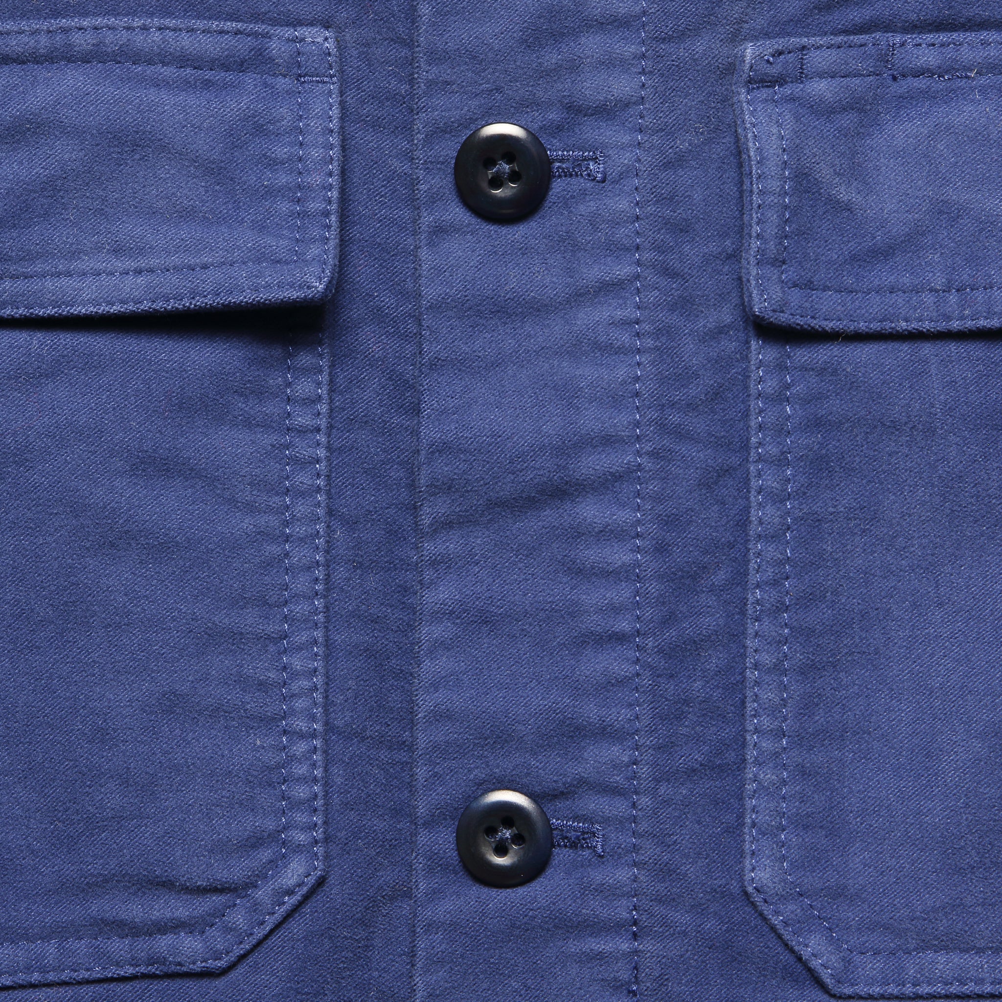 Moleskin Work Jacket - Navy - Alex Mill - STAG Provisions - Outerwear - Shirt Jacket