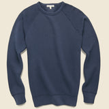 French Terry Sweatshirt - Navy - Alex Mill - STAG Provisions - Tops - Fleece / Sweatshirt
