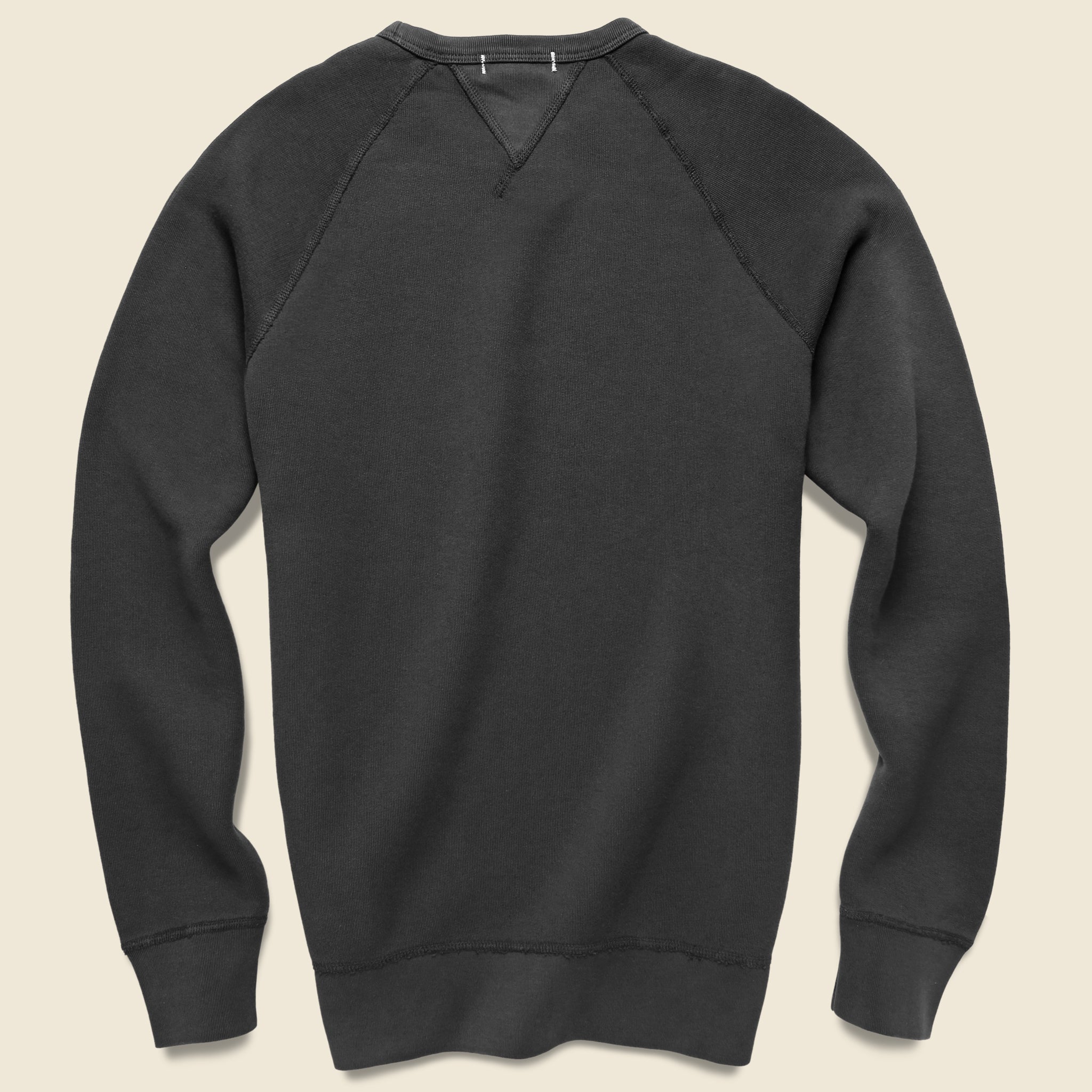 French Terry Sweatshirt - Black - Alex Mill - STAG Provisions - Tops - Fleece / Sweatshirt