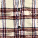 Plaid Patch & Flap Flannel - Burgundy/Ivory - Alex Mill - STAG Provisions - Tops - L/S Woven - Plaid