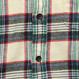 Plaid Patch & Flap Flannel - Ivory/Navy - Alex Mill - STAG Provisions - Tops - L/S Woven - Plaid