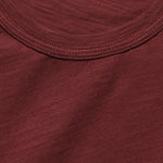 Standard Slub Cotton Tee - Bordeaux - Alex Mill - STAG Provisions - Tops - S/S Tee
