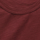 Standard Slub Cotton Tee - Bordeaux - Alex Mill - STAG Provisions - Tops - S/S Tee