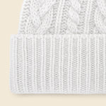 Cashmere Cable Beanie - Chalk - Alex Mill - STAG Provisions - Accessories - Hats