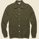 Wool Work Jacket  - Heather Green - Alex Mill - STAG Provisions - Outerwear - Coat / Jacket