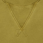 Garment Dyed Crewneck Sweatshirt - Golden Olive - Alex Mill - STAG Provisions - Tops - Fleece / Sweatshirt