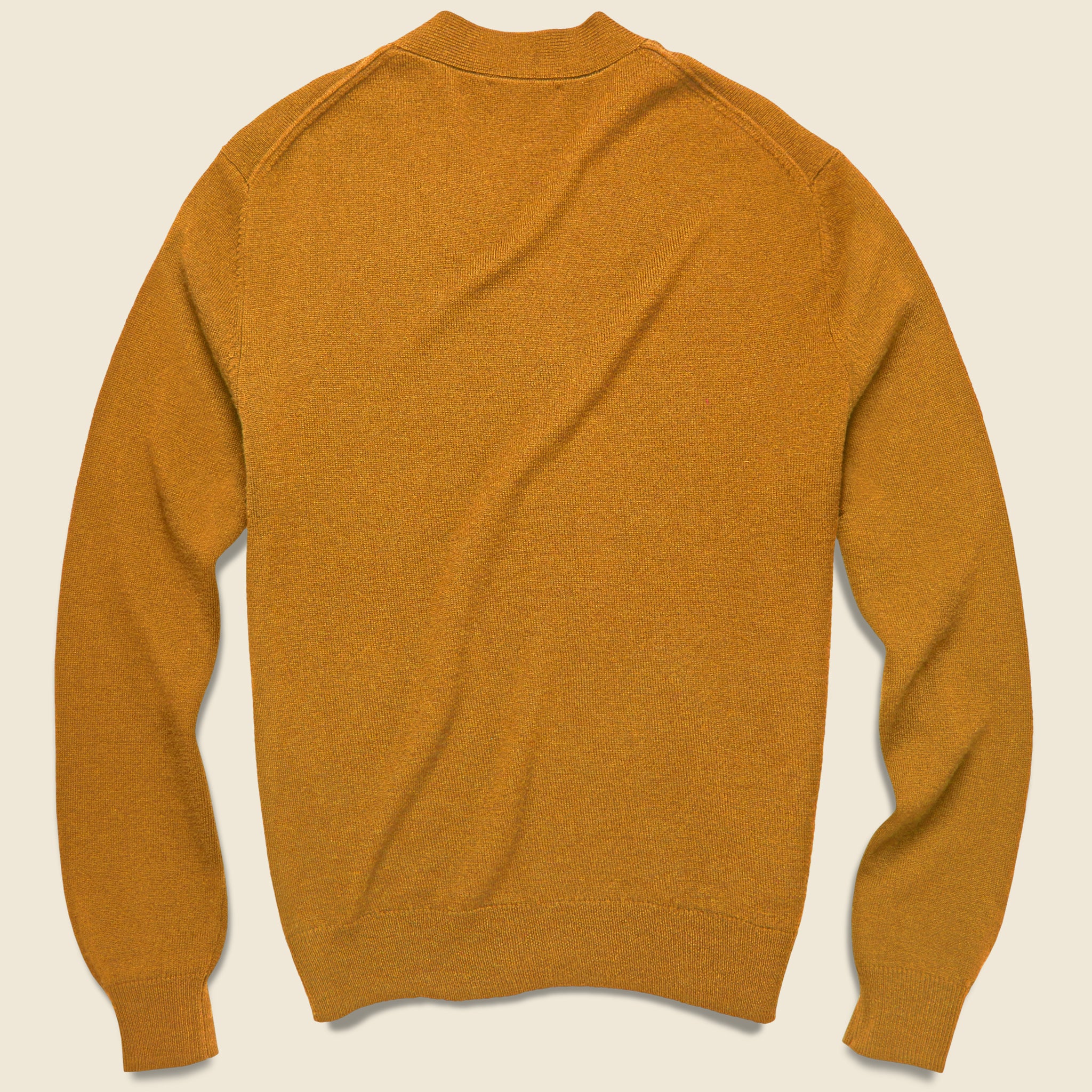 Merino Wool Cardigan - Golden Khaki - Alex Mill - STAG Provisions - Tops - Sweater