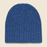 Cashmere Donegal Beanie - Blue - Alex Mill - STAG Provisions - Accessories - Hats