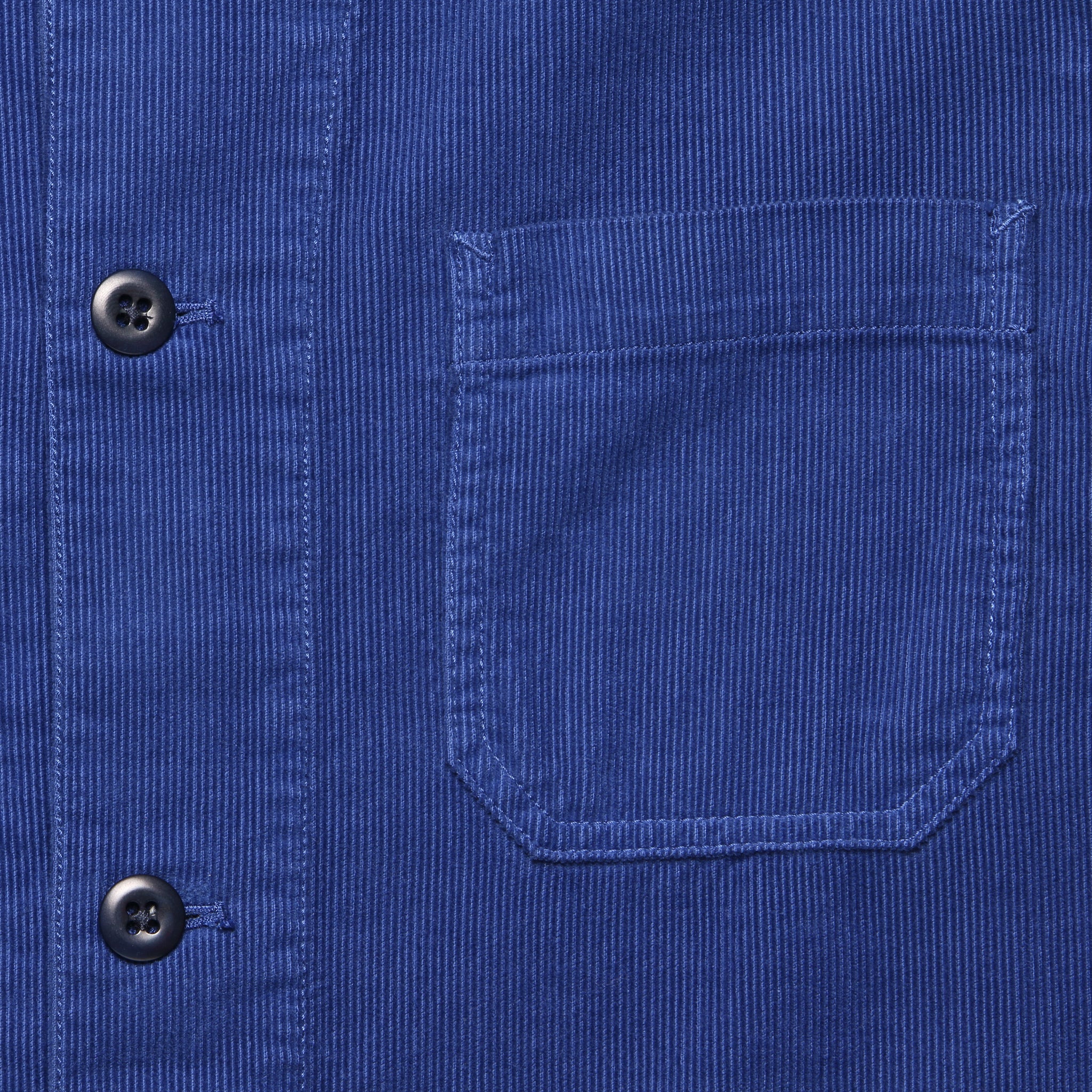 Fine Corduroy Work Jacket - French Navy - Alex Mill - STAG Provisions - Outerwear - Coat / Jacket
