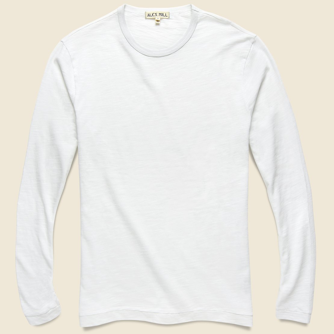 New Standard Slub Crew Tee - White - Alex Mill - STAG Provisions - Tops - L/S Tee