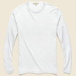 New Standard Slub Crew Tee - White - Alex Mill - STAG Provisions - Tops - L/S Tee