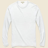 New Standard Slub Crew Tee - White - Alex Mill - STAG Provisions - Tops - L/S Tee