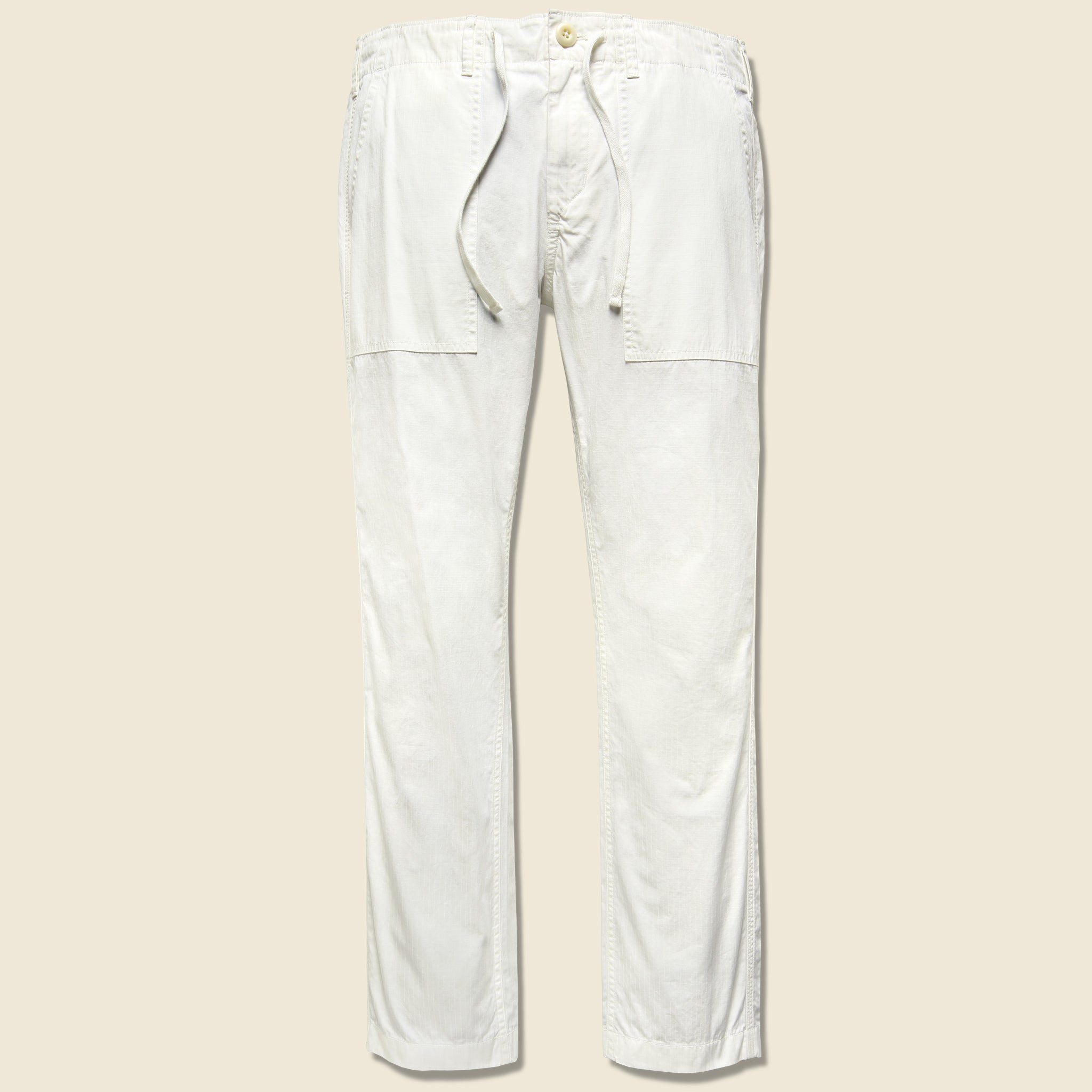 Ripstock Dock Pant - Off White - Alex Mill - STAG Provisions - Pants - Twill