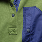 Compact Terry Popover Sweatshirt - Army Olive - Alex Mill - STAG Provisions - Tops - Fleece / Sweatshirt