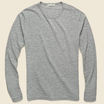 New Standard Slub Crew Tee - Heather Grey - Alex Mill - STAG Provisions - Tops - L/S Tee