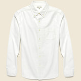 Overdyed Oxford Shirt - White - Alex Mill - STAG Provisions - Tops - L/S Woven - Solid