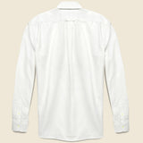 Overdyed Oxford Shirt - White - Alex Mill - STAG Provisions - Tops - L/S Woven - Solid