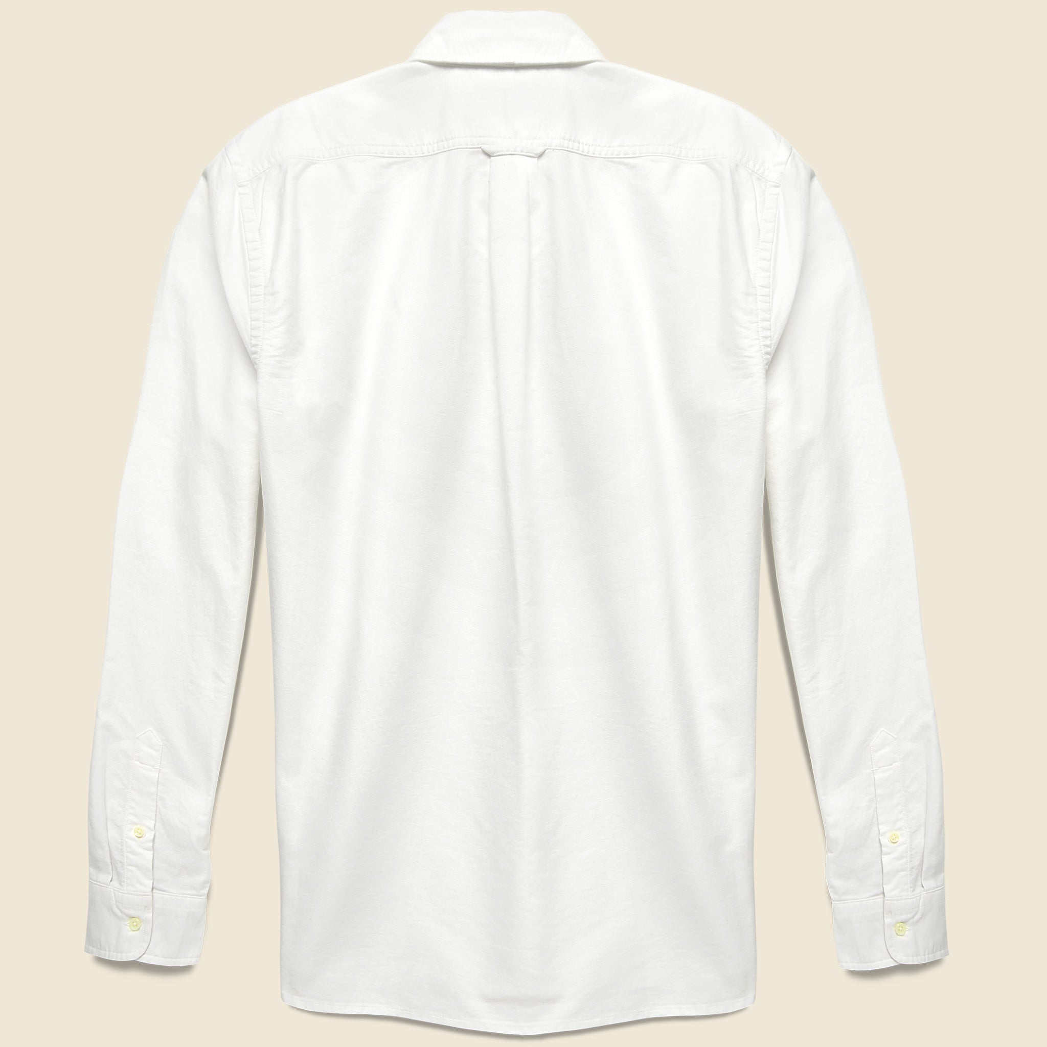 Overdyed Oxford Shirt - White - Alex Mill - STAG Provisions - Tops - L/S Woven - Solid