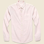 Overdyed Oxford Shirt - Pink - Alex Mill - STAG Provisions - Tops - L/S Woven - Solid