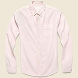 Overdyed Oxford Shirt - Pink - Alex Mill - STAG Provisions - Tops - L/S Woven - Solid