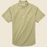 Paper Poplin Popover Shirt - Vintage Khaki - Alex Mill - STAG Provisions - Tops - S/S Woven - Solid