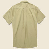 Paper Poplin Popover Shirt - Vintage Khaki - Alex Mill - STAG Provisions - Tops - S/S Woven - Solid