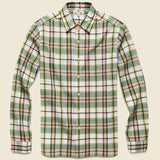 Alex Mill - L/S Cotton/Linen Spring Shirt, SS19 - Alex Mill - STAG Provisions - Tops - L/S Woven - Plaid