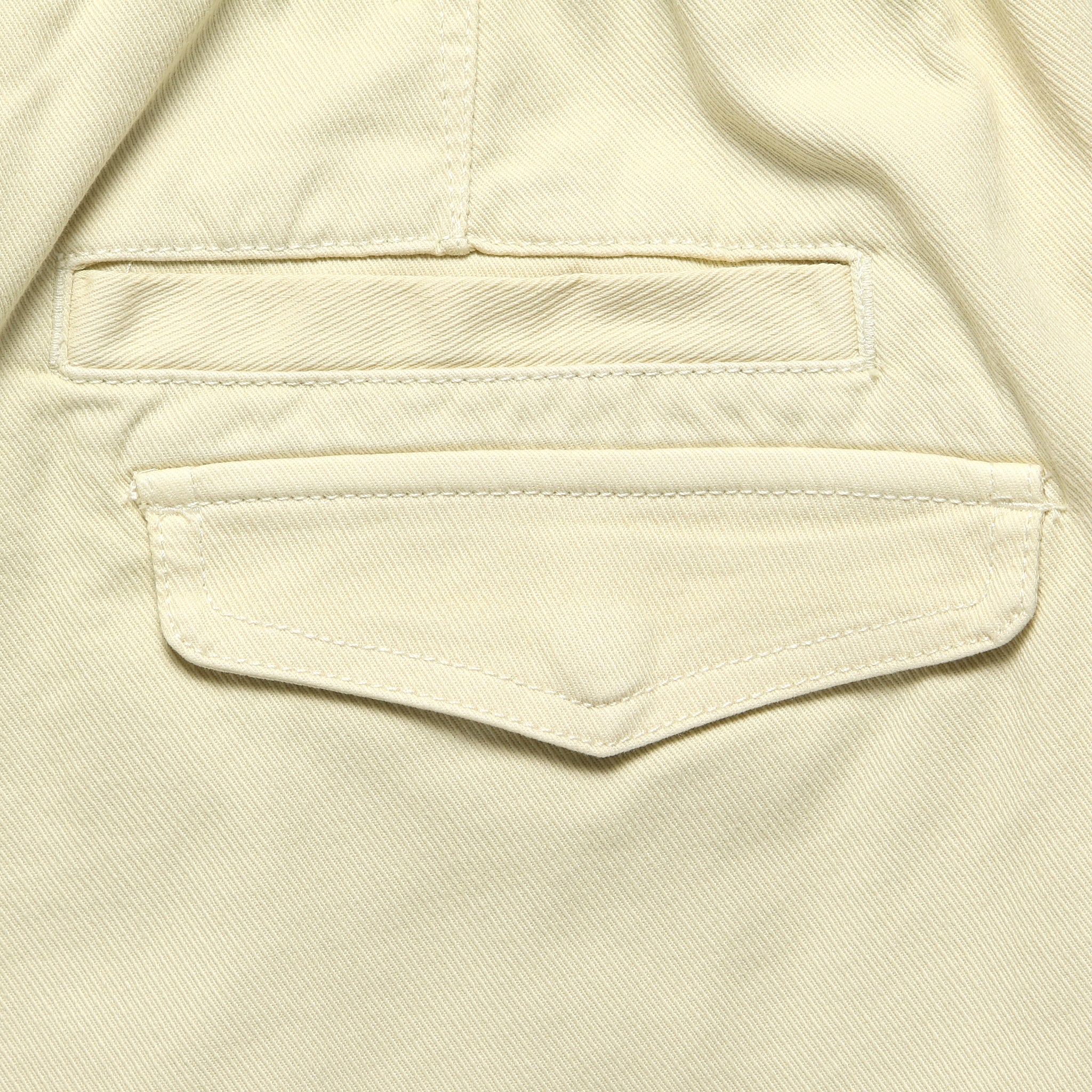 Pull-On Button Fly Shorts - Oat Milk - Alex Mill - STAG Provisions - Shorts - Solid