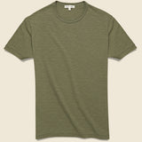Standard Crew Tee - Deep Olive - Alex Mill - STAG Provisions - Tops - S/S Tee