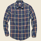 Check Chore Shirt - Blue/Red/Yellow - Alex Mill - STAG Provisions - Tops - L/S Woven - Plaid
