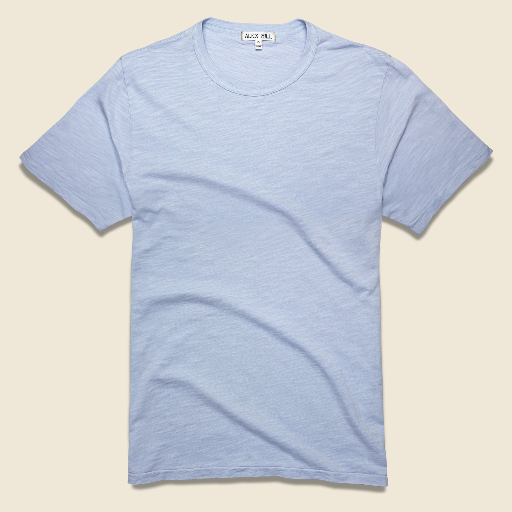 New Standard Crew Tee - Calm Blue - Alex Mill - STAG Provisions - Tops - S/S Tee