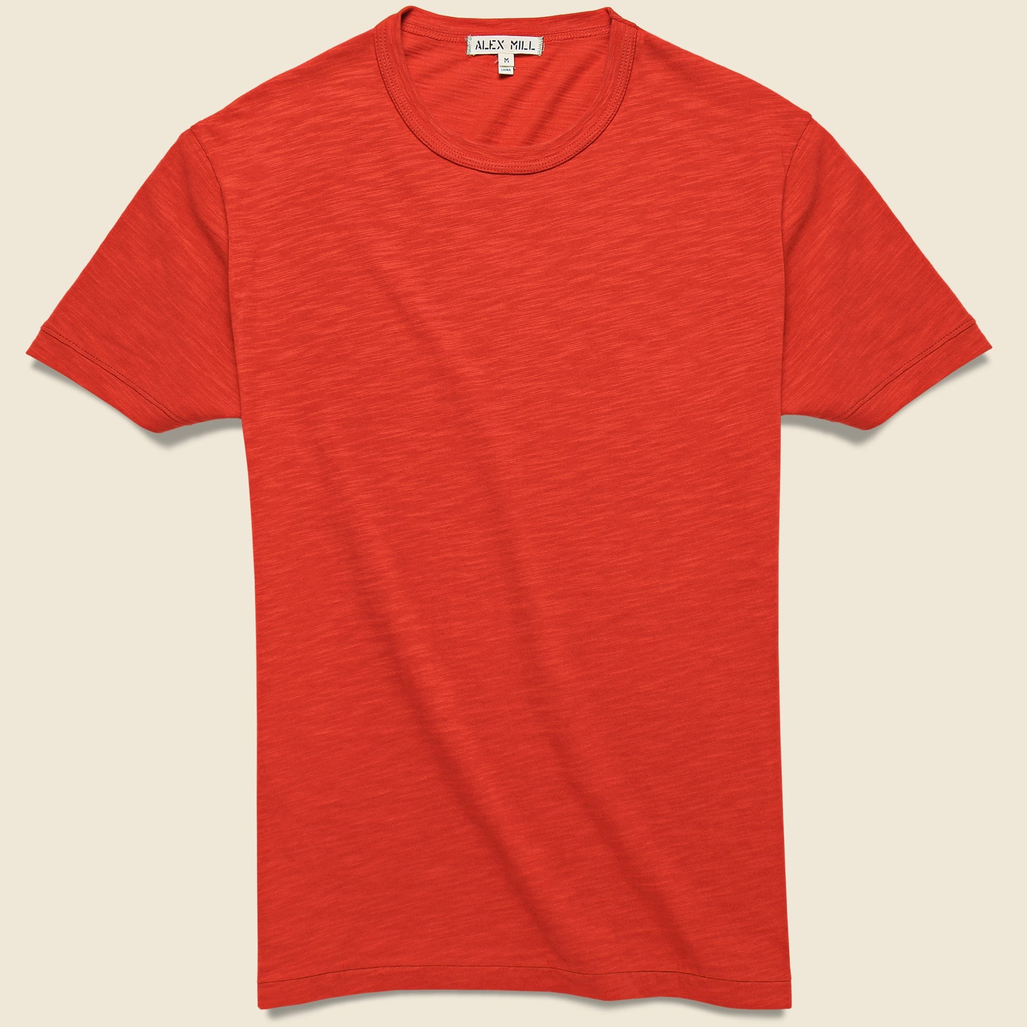 Standard Crew Tee - Chili - Alex Mill - STAG Provisions - Tops - S/S Tee