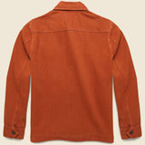 Upcycled Cotton Work Jacket - Red Clay - Alex Mill - STAG Provisions - Outerwear - Shirt Jacket