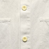 Upcycled Cotton Work Jacket - White - Alex Mill - STAG Provisions - Outerwear - Shirt Jacket