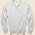Garment Dyed Crewneck Sweatshirt - Heather Grey - Alex Mill - STAG Provisions - Tops - Fleece / Sweatshirt