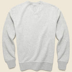 Garment Dyed Crewneck Sweatshirt - Heather Grey - Alex Mill - STAG Provisions - Tops - Fleece / Sweatshirt