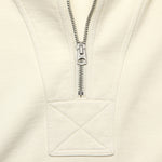 Half Zip Fleece - Natural - Alex Mill - STAG Provisions - Tops - Fleece / Sweatshirt