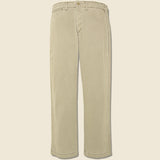 Straight Leg Vintage Wash Chino - Faded Khaki - Alex Mill - STAG Provisions - Pants - Twill