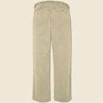 Straight Leg Vintage Wash Chino - Faded Khaki - Alex Mill - STAG Provisions - Pants - Twill