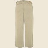 Straight Leg Vintage Wash Chino - Faded Khaki - Alex Mill - STAG Provisions - Pants - Twill
