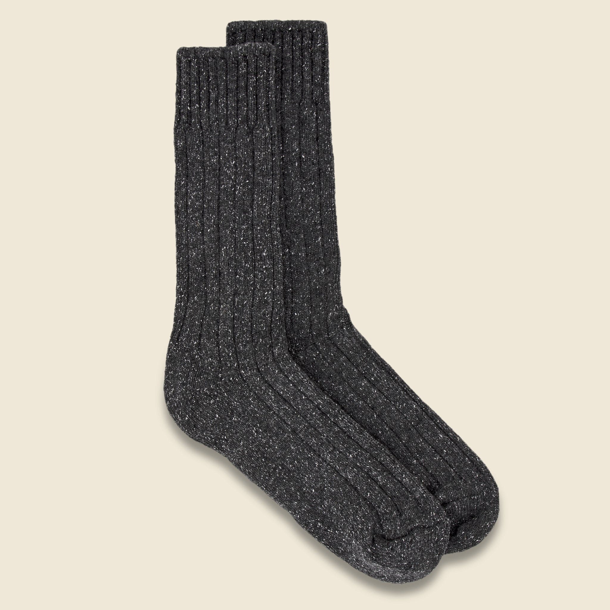 Wool & Silk Boot Sock - Charcoal - American Trench - STAG Provisions - Accessories - Socks