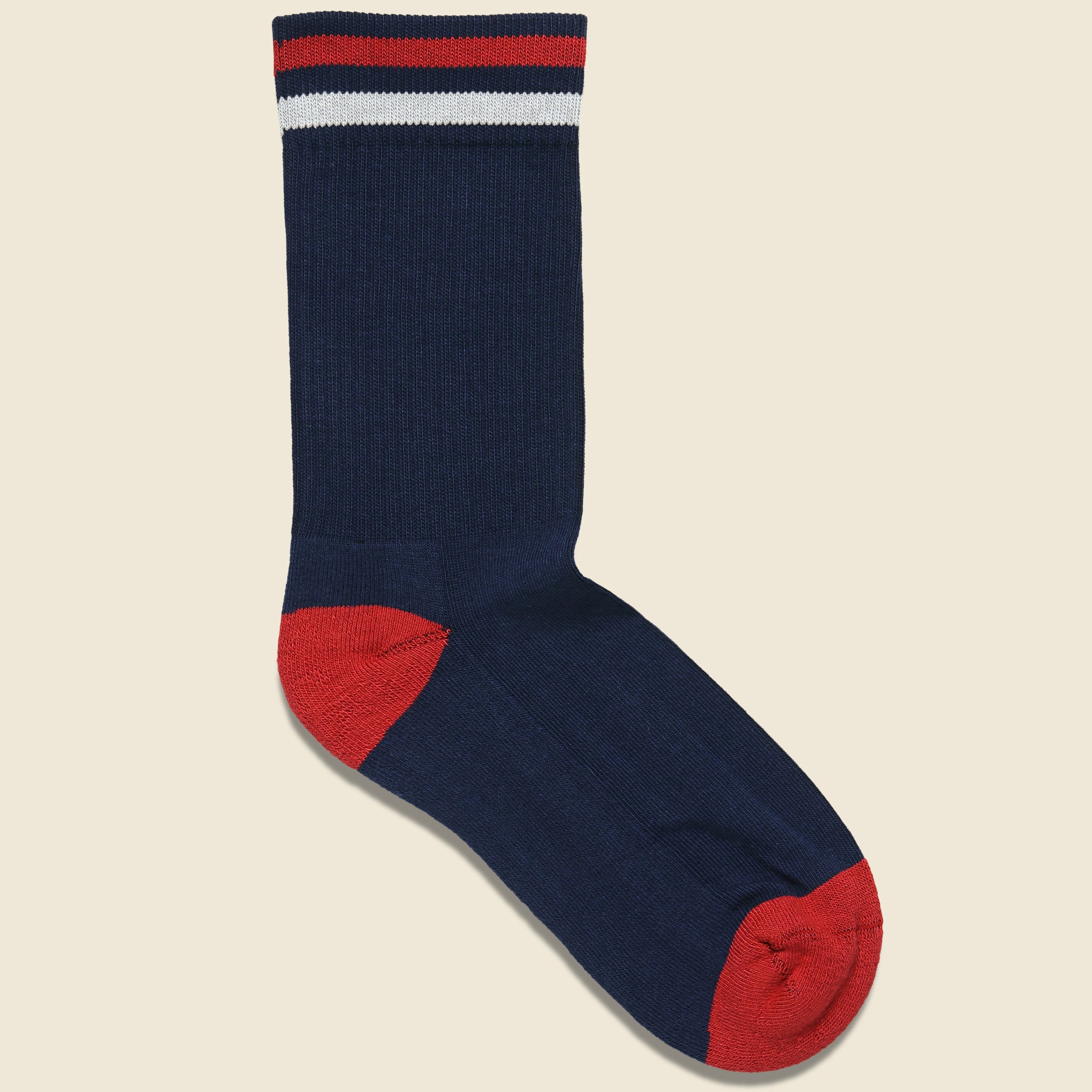 Kennedy Athletic Sock - Navy - American Trench - STAG Provisions - Accessories - Socks