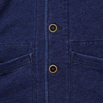French Terry Shawl Collar Jacket - Indigo - Alex Mill - STAG Provisions - Tops - Sweater