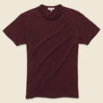 New Standard Crew Tee - Wine - Alex Mill - STAG Provisions - Tops - S/S Tee