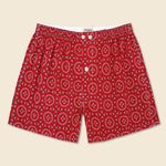 Vintage Bandana Print Boxers - Red - Anonymous Ism - STAG Provisions - Accessories - Underwear