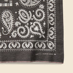 Vintage Selvedge Cloth Bandana - Black - Anonymous Ism - STAG Provisions - Accessories - Bandanas