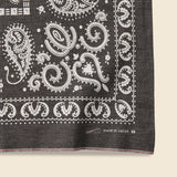 Vintage Selvedge Cloth Bandana - Black - Anonymous Ism - STAG Provisions - Accessories - Bandanas