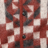 Vintage Quilt Mohair Cardigan - Red - Anonymous Ism - STAG Provisions - Tops - Sweater